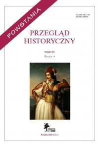 Przegląd Historyczny, rok 2013, nr 4