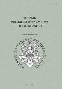 Rocznik Polskiego Towarzystwa Heraldycznego nowej serii t. XIX (XXX)