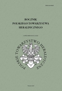 Rocznik Polskiego Towarzystwa Heraldycznego nowej serii t. XX (XXXI)