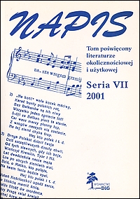 Napis. Seria VII. Bellona, Klio, Kamena... Literatura wobec wojen.