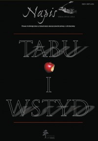 Napis. Seria XVIII. Tabu i wstyd